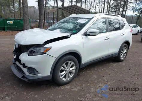 2016 Nissan Rogue S/Sl/Sv z USA, uszkodzony, nr VIN KNMAT2MT9GP717218